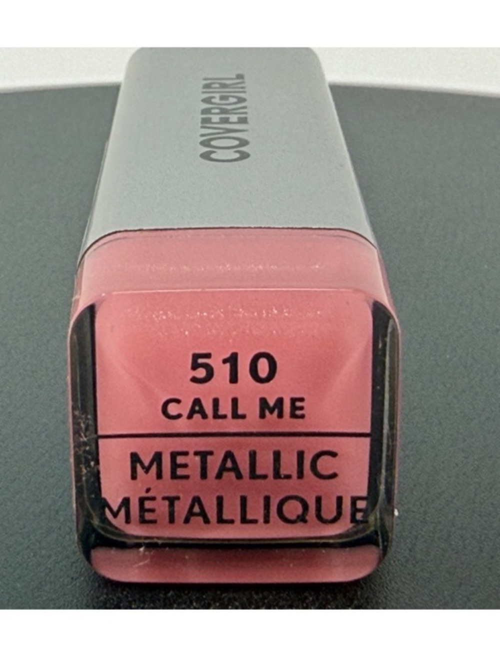 CoverGirl Exhibitionist Metallic Lipstick #510 Call Me - NEW Discontinued HTF - Picture 2 of 3